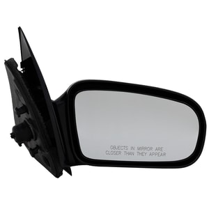 Manual Adjust Mirror for Chevrolet Cavalier/Pontiac Sunfire 1995-2005, Right Passenger, Non-Folding, Non-Heated, Paintable, without Auto Dimming, Blind Spot Detection, Memory, and Signal Light, Sedan, Replacement