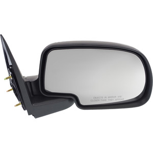 Manual Adjust, Manual Folding, Non-Heated, Chrome Mirror for Chevrolet Silverado/GMC Sierra 1999-2006, Right Passenger, Includes 2007 Classic, Replacement