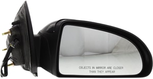 Mirror for Chevrolet Cobalt Coupe (2005-2010), Right Passenger Side, Power Operated, Non-Folding, Non-Heated, Paintable, Replacement