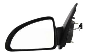 Manual Adjust Mirror for Chevrolet Cobalt 2005-2010, Pontiac G5 2007-2009, Left Driver, Non-Folding, Non-Heated, Paintable, Coupe, Replacement