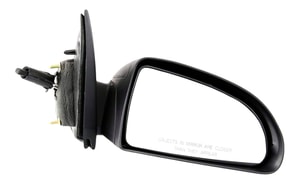 Manual Adjust Mirror for 2005-2010 Chevrolet Cobalt Sedan, Right Passenger, Non-Folding, Non-Heated, Paintable, Without Auto Dimming, Blind Spot Detection, Memory, and Signal Light, Replacement