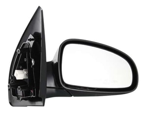 Power Mirror for Chevrolet AVEO 2005-2007/AVEO5 2009-2011, Right Passenger, Manual Folding, Heated, Paintable, without Auto Dimming, Blind Spot Detection, Memory, Signal Light, Hatchback/Sedan, Replacement