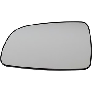 Heated Mirror Glass for Chevrolet AVEO 2007-2011, Left Driver Side, with Backing Plate, without Signal Light, Replacement