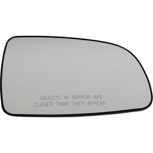 Heated Mirror Glass for Chevrolet AVEO 2007-2011, Right Passenger Side, with Backing Plate, without Signal Light, Replacement