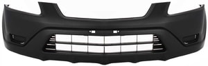 Front Bumper Cover for Honda CR-V 2002-2004, Textured, Without Fog Light Holes, USA Built, Replacement