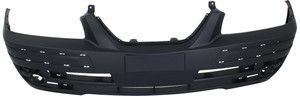 Front Bumper Cover for Hyundai Elantra 2004-2006, Primed (Ready to Paint) with Fog Light Holes, Suitable for Hatchback/Sedan, Replacement