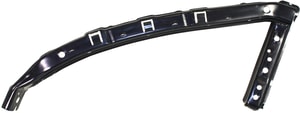Upper Cover Front Bumper Bracket for 2006-2011 Honda Civic Coupe, Left Driver Side, Replacement