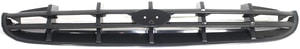 Plastic Grille Insert for Hyundai SONATA 1999-2001, Black Shell and Insert, Replacement