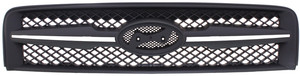 Grille for Hyundai Tucson 2005-2008, Black Shell and Insert, Replacement