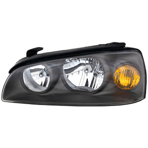 Headlight Assembly for Hyundai Elantra 2004-2006, Left Driver, Halogen, Replacement
