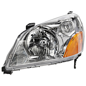 Headlight for Honda Pilot 2003-2005, Left Driver Side, Lens and Housing, Halogen, Replacement