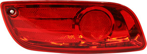 Rear Bumper Reflector Light for Hyundai Santa Fe 2007-2009, Left Driver, Replacement