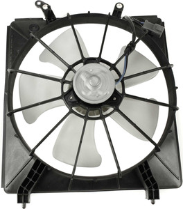 Radiator Fan Assembly for Honda Accord 1998-2002, Acura CL/TL 1999-2003, Left Driver, 6 Cylinder, Coupe/Sedan, Replacement