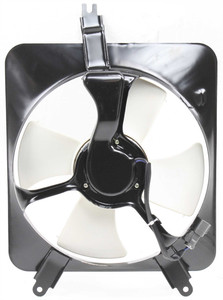 A/C Fan Shroud Assembly for Honda Accord 1990-1993 / Prelude 1992-1996, Left Driver Side, Replacement
