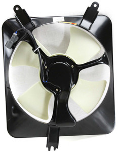 A/C Condenser Fan Assembly for Honda Accord 1994-1997, Acura CL 1997-1999, Left Driver, 4 Cylinder, Replacement