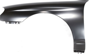 Front Fender for Hyundai Sonata 1999-2001, Left Driver, Primed (Ready to Paint), without Rocker Molding, Replacement