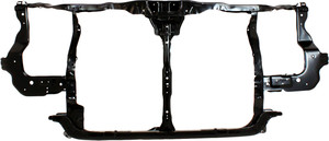 Black Steel Radiator Support Assembly for 2006-2008 Honda Ridgeline, Replacement
