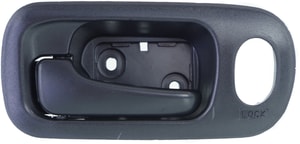 Front Interior Door Handle Assembly for Honda CR-V 2002-2006, Left Driver, Textured Plastic, Replacement