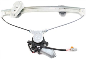 Front Window Regulator for Honda Civic 1996-2000, Right Passenger, Power Operated, with Motor, Sedan, Replacement