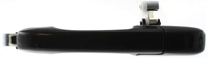 Exterior Rear Door Handle Assembly for Honda CR-V 2002-2006, Left Driver Side, Smooth Black, Replacement