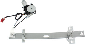 Power Rear Window Regulator with Motor for Honda Accord Sedan/Wagon 1990-1993, Right Passenger, Replacement