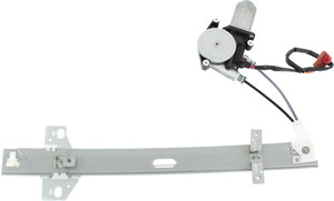 Power Rear Window Regulator with Motor for Honda Accord 1990-1993, Left Driver, Sedan/Wagon, Replacement