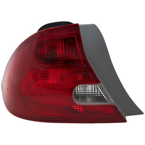 Tail Light Assembly for Honda Civic Coupe 2001-2003, Left Driver Side, Replacement