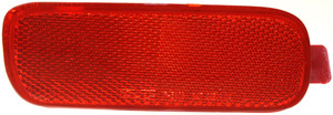 Rear Bumper Reflector Light for Honda CR-V 2002-2004, Left Driver, Replacement