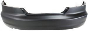 Rear Bumper Cover for Honda Accord 2003-2005 Coupe, Primed (Ready to Paint), 2.4L Engine, Replacement