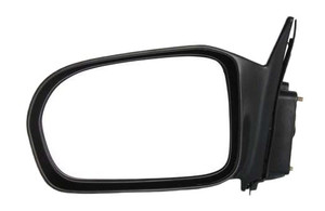 Power Mirror for Honda Civic 2001-2005 HX/LX Coupe Models, Left Driver, Non-Folding, Heated, Paintable, without Auto Dimming, Blind Spot Detection, Memory, Signal Light, USA Built Vehicle, Replacement