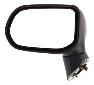 Manual Adjust, Manual Folding Mirror for Honda Civic 2006-2011 Sedan, Left Driver, Non-Heated, Textured, Excludes Hybrid, Compatible with Japan/USA Built Vehicles, Replacement