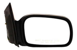 Manual Adjust Mirror for Honda Civic 2006-2011 Right Passenger, Non-Heated, Textured Black, DX/DX-G/GX Models Coupe, Replacement