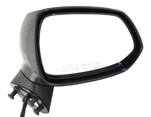 Power Mirror for 2007-2008 Vehicles, Right Passenger Side, Manual Folding, Non-Heated, Paintable, Replacement