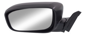 Power Mirror for Honda Accord 2003-2007 Left Driver, Manual Folding, Non-Heated, Paintable, Without Auto Dimming, Blind Spot Detection, Memory, and Signal Light, Coupe, Replacement