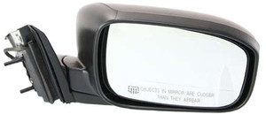 Right Passenger Mirror for Honda Accord 2003-2007, Power, Manual Folding, Heated, Paintable, without Auto Dimming, Blind Spot Detection, Memory, Signal Light, Coupe, Replacement