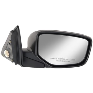 Power Mirror for Honda Accord Sedan 2008-2012, Right Passenger, Manual Folding, Heated, Paintable, without Auto Dimming, Blind Spot Detection, Memory, and Signal Light, Replacement