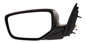 Power Mirror for Honda Accord 2008-2012 Coupe, Left Driver, Manual Folding, Non-Heated, Paintable, Without Auto Dimming, Blind Spot Detection, Memory, and Signal Light, Replacement
