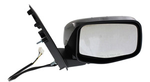 Power Mirror for Honda Odyssey 2011-2013, Right Passenger, Manual Folding, Heated, Textured, Compatible with EX/EX-L Models, Replacement