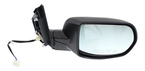 Power Mirror for Honda CR-V 2012-2016 Right Passenger, Manual Folding, Non-Heated, Textured, for LX/SE Models, without Auto Dimming, Blind Spot Detection, Memory and Signal Light, Replacement