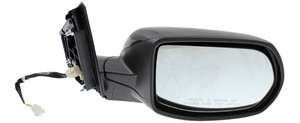 Power Mirror for 2012-2014 Honda CR-V EX Model, Right Passenger, Manual Folding, Non-Heated, Paintable, without Auto Dimming, Blind Spot Detection, Memory and Signal Light, Replacement