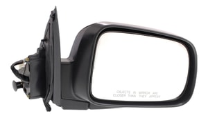 Power Mirror for 2002-2006 Honda CR-V, Right Passenger, Manual Folding, Heated, Textured, without Auto Dimming, Blind Spot Detection, Memory, and Signal Light, Replacement