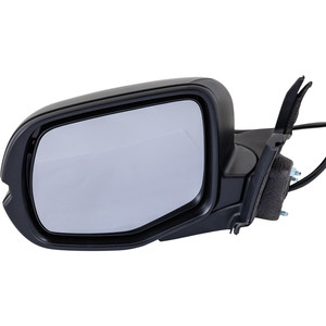 Power Mirror for Honda Ridgeline 2017-2023, Left Driver, Manual Folding, Heated, Paintable, Without Camera and Signal Light, Suitable for RTL/RTL-T, AWD/LX Models, Replacement