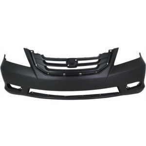 Front Bumper Cover for Honda Odyssey 2008-2010, Touring Model, Primed (Ready to Paint), CAPA-Certified Replacement