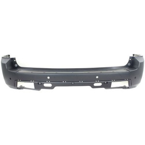 Rear Bumper Cover for 2009-2011 Honda Pilot Touring Model, Primed (Ready to Paint), CAPA-Certified, Replacement