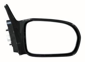 Right Passenger Side View Mirror Assembly for 2001 - 2005 Honda Civic EX Sedan, Outside Mirror Replacement, Code B92P, Paint to Match,  76200S5DA21ZA