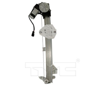 Front Door Glass Regulator with Motor for 2008 - 2012 Honda Accord, Right Passenger,  72210TE0A12, Replacement