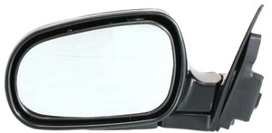 Power Mirror for 1990-1993 Honda Accord, Left Driver, Manual Folding, Non-Heated, Paintable, Sedan/Wagon, Replacement