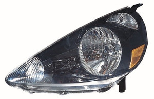 2007 - 2008 Honda Fit Front Headlight Assembly Replacement Housing / Lens / Cover - Left Driver Side