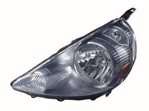 2007 - 2008 Honda Fit Front Headlight Assembly Replacement Housing / Lens / Cover - Left Driver Side