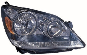 Headlight for Honda Odyssey 2005-2007, Right Passenger, Lens and Housing, Halogen, CAPA-Certified, Replacement